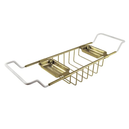 Kingston Brass Bathtub Caddy Tray, Brushed Brass CC2157